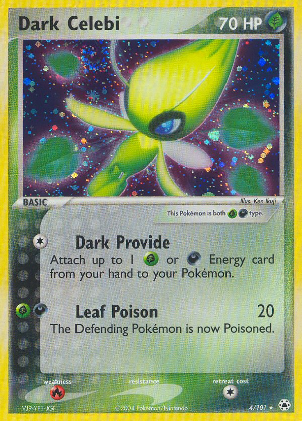 Celebi oscuro (4/101) [EX: Leyendas ocultas] 