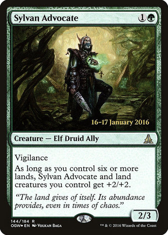 Sylvan Advocate [Promociones de presentación del juramento de los Guardianes] 