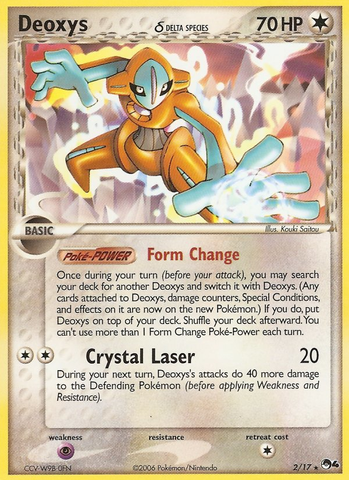 Deoxys (2/17) (Especie Delta) [Serie POP 4] 