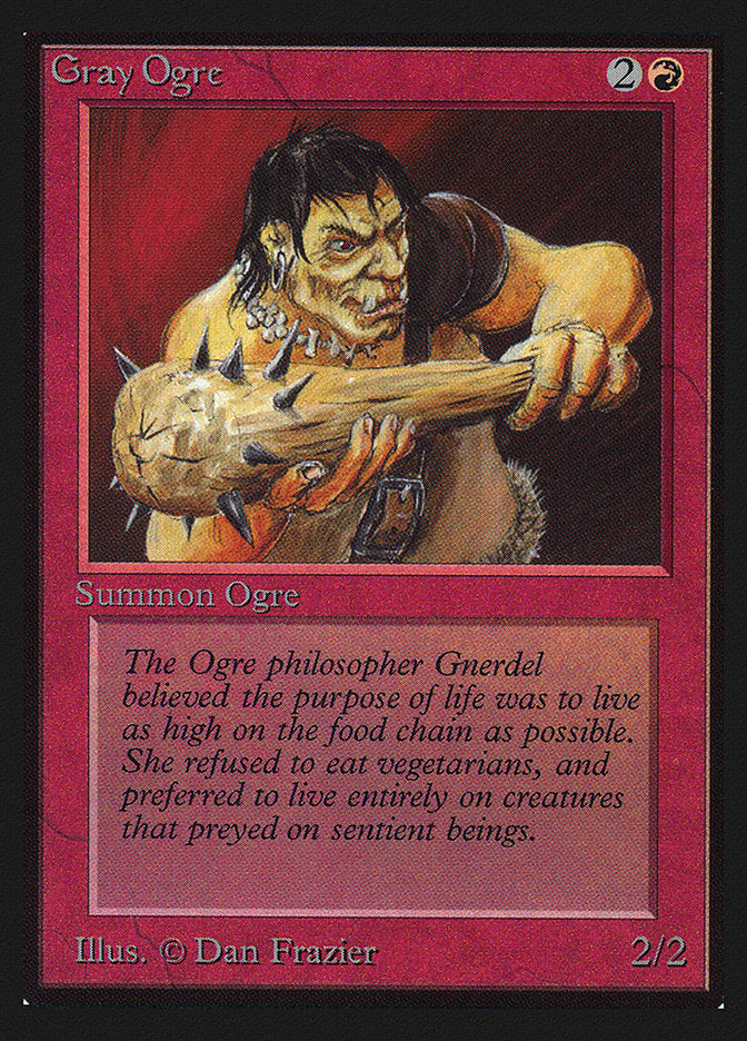 Grey Ogre [Edición de coleccionista internacional] 