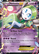 Meloetta EX (RC11/RC25) [Blanco y negro: Tesoros legendarios] 
