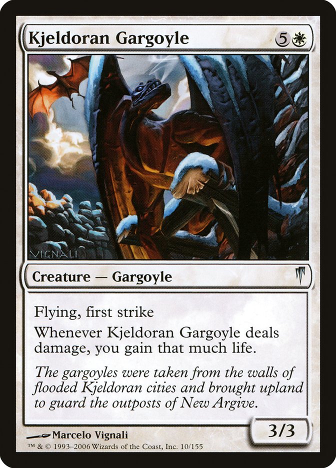 Gárgola de Kjeldoran [Ola de frío] 