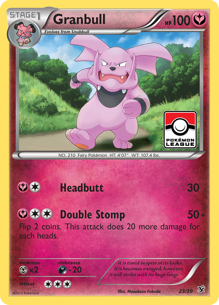 Granbull (23/39) [XY: Conjunto inicial de Kalos] 