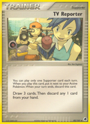 Reportero de TV (82/101) [EX: Dragon Frontiers] 