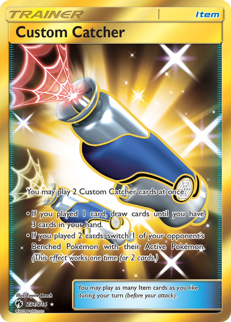Catcher personalizado (231/214) [Sol y Luna: Trueno perdido] 