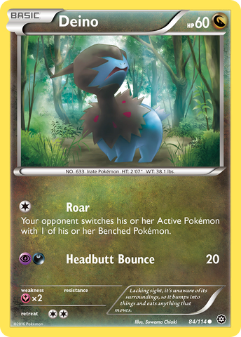 Deino (84/114) [XY: Asedio de vapor] 