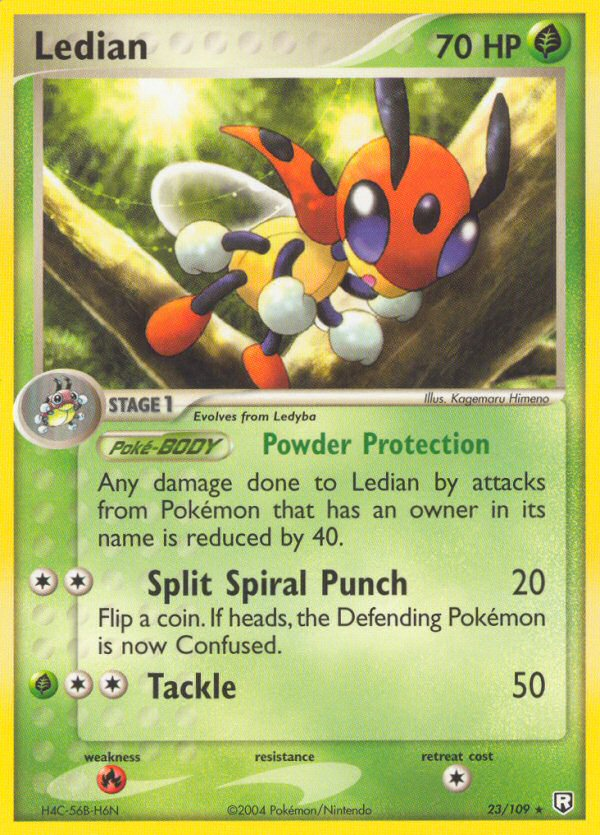 Ledian (23/109) [EX: El regreso del Equipo Rocket] 