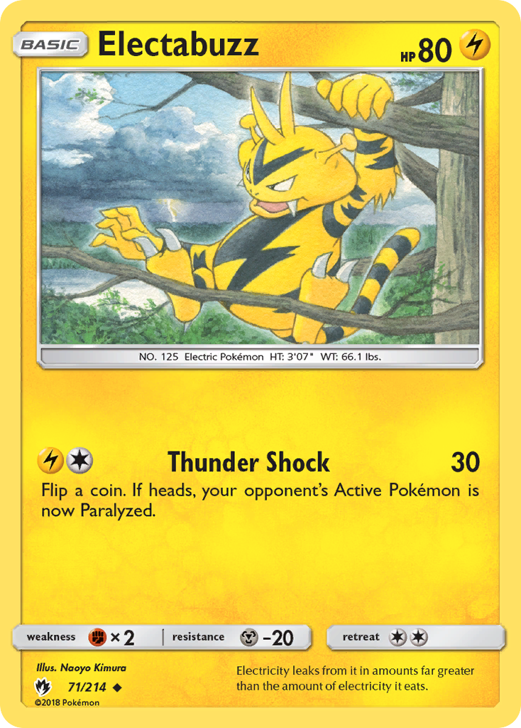 Electabuzz (71/214) [Sol y Luna: Trueno perdido] 