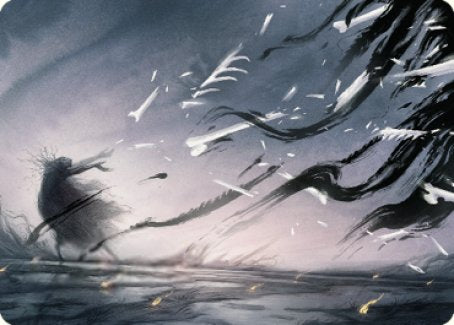 Tarjeta artística de Profecía de las Sombras [Serie de arte Dominaria United] 