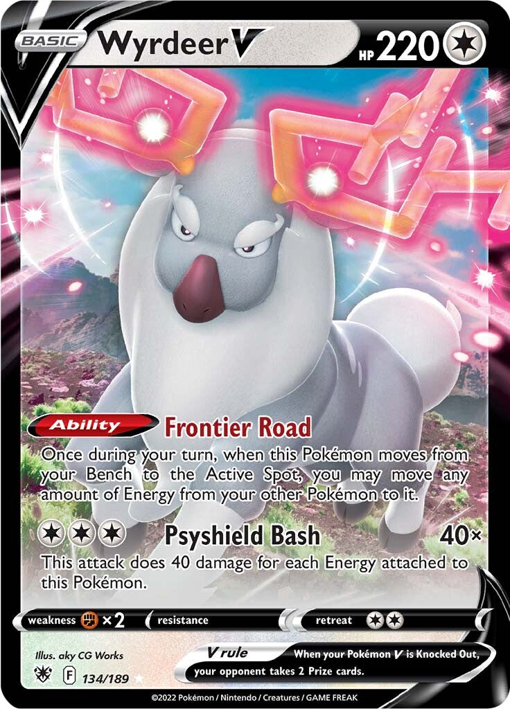 Wyrdeer V (134/189) [Espada y escudo: Resplandor astral] 