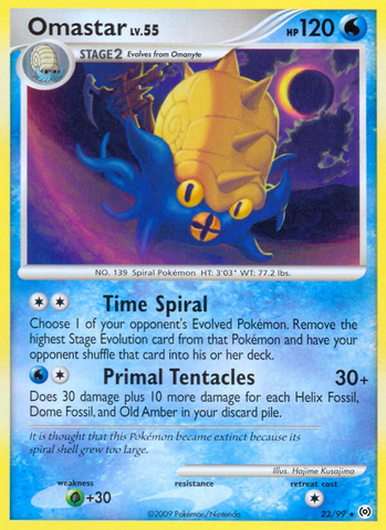 Omastar (23/99) [Platino: Arceus] 
