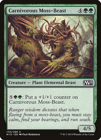 Bestia musgo carnívora [Magic 2015] 