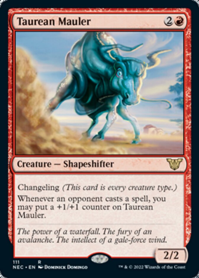 Taurean Mauler [Kamigawa: Comandante de la Dinastía Neón] 