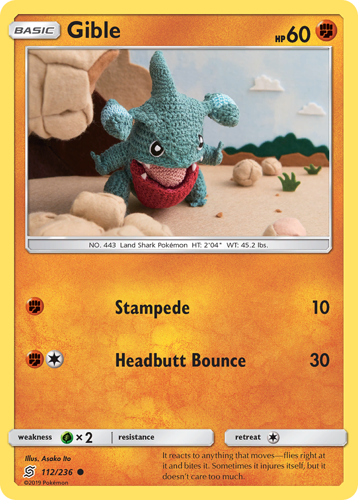 Gible (112/236) [Sol y Luna: Mentes unificadas] 