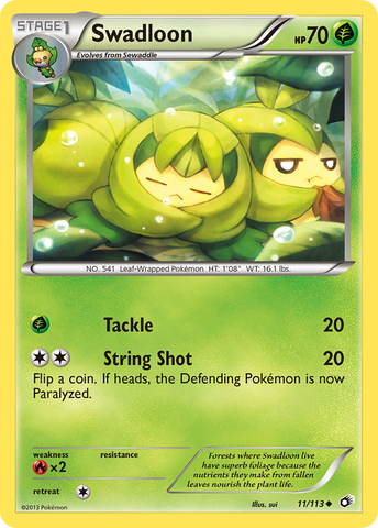 Swadloon (11/113) [Blanco y negro: Tesoros legendarios] 