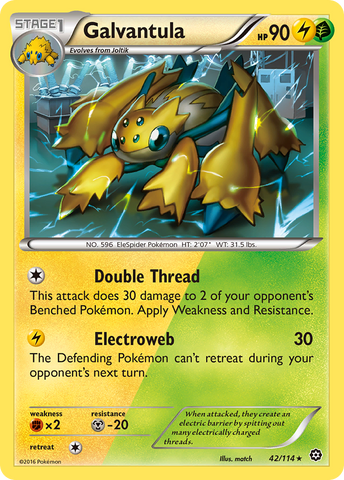 Galvantula (42/114) [XY: Asedio de vapor] 