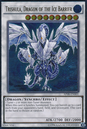 Trishula, Dragón de la Barrera de Hielo [AP08-EN001] Ultimate Rare 