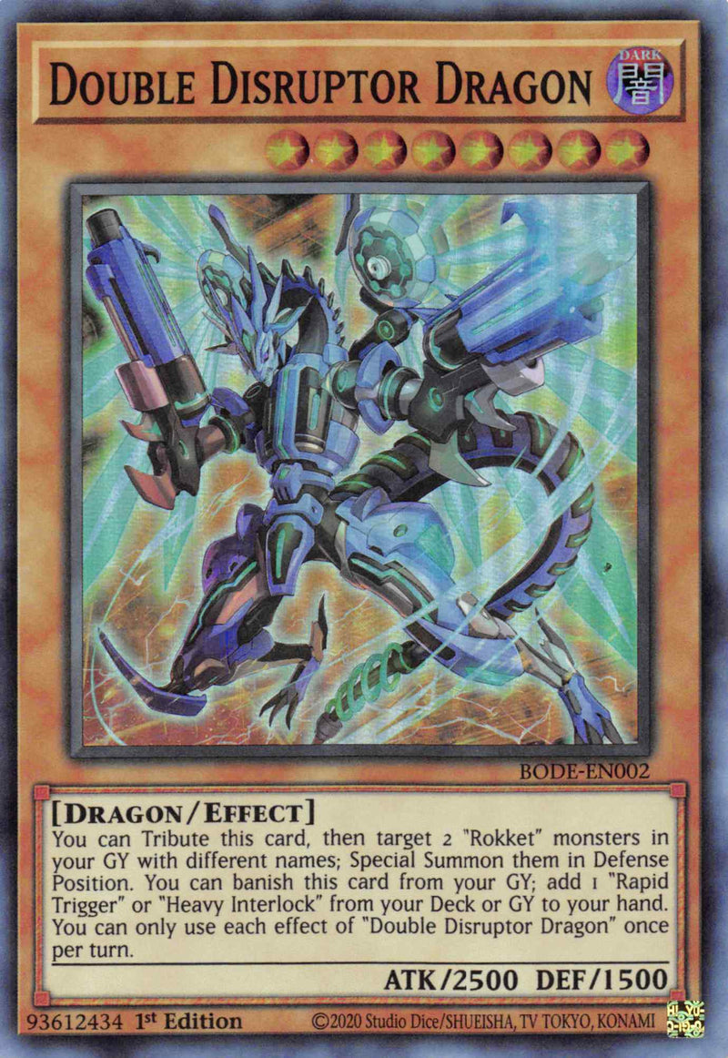 Dragón Doble Disruptor [BODE-EN002] Súper Raro 