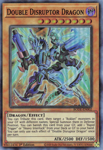 Dragón Doble Disruptor [BODE-EN002] Súper Raro 