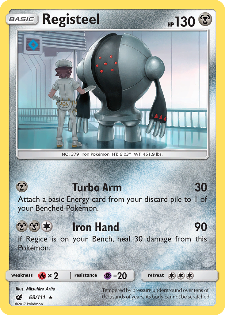 Registeel (68/111) [Sol y Luna: Invasión Carmesí] 