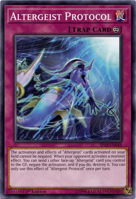 Protocolo Altergeist [SP18-EN048] Común 