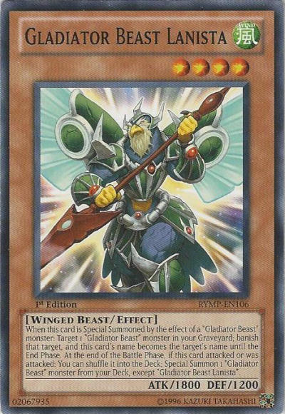 Bestia Gladiador Lanista [RYMP-EN106] Común 