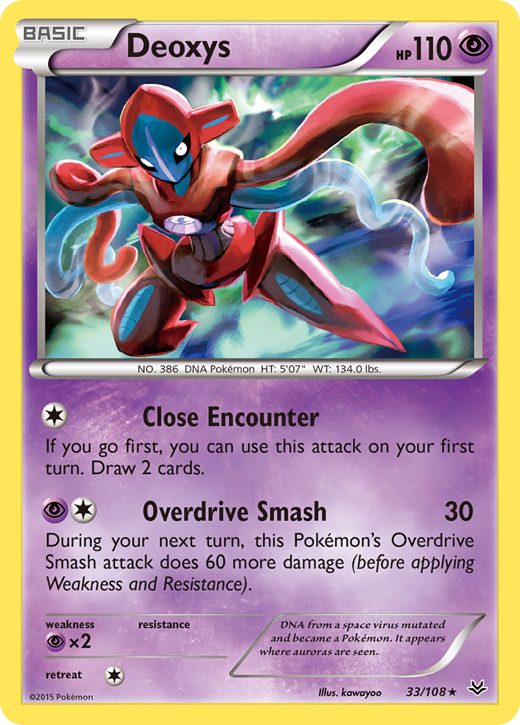 Deoxys (33/108) [XY: Cielos rugientes] 