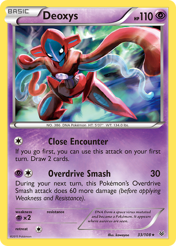 Deoxys (33/108) [XY: Cielos rugientes] 