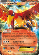 Ho-Oh EX (22/124) [Blanco y negro: Dragones exaltados] 