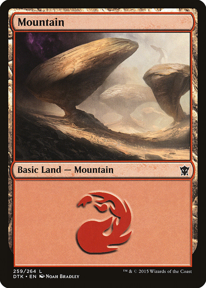 Montaña (259) [Dragones de Tarkir] 