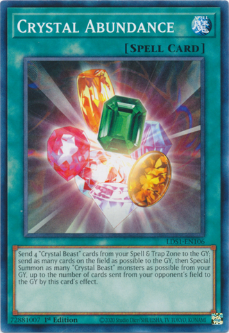 Abundancia de Cristales [LDS1-EN106] Común 