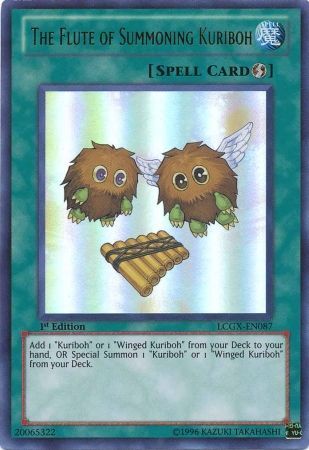 La flauta de invocación de Kuriboh [LCGX-EN087] Ultra rara 