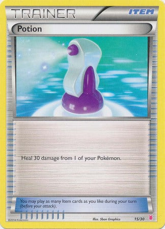 Poción (15/30) [XY: Kit de entrenador 1 - Wigglytuff] 
