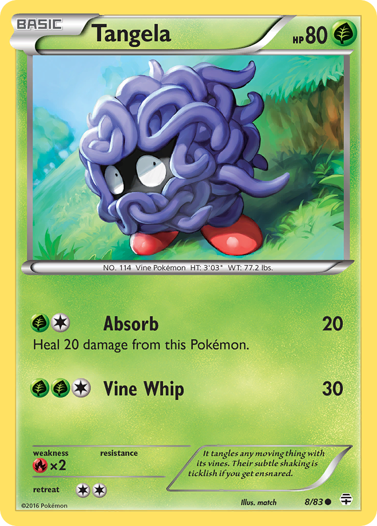 Tangela (8/83) [XY: Generaciones] 