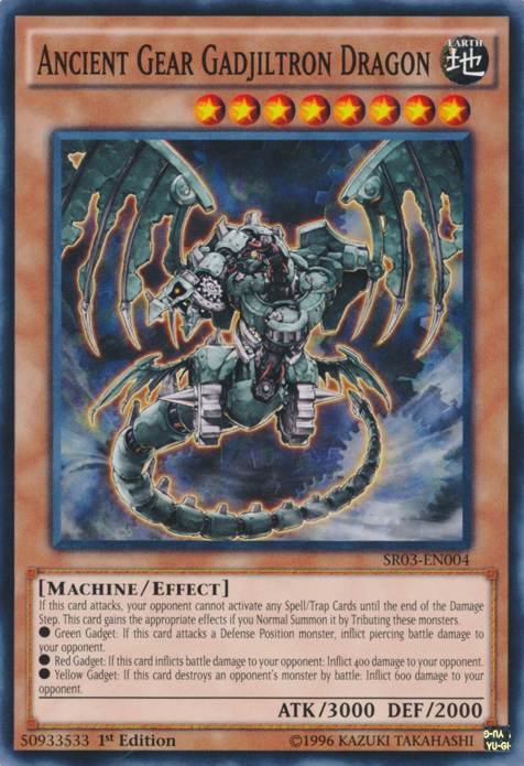 Dragón Gadjiltron de engranaje antiguo [SR03-EN004] Común 