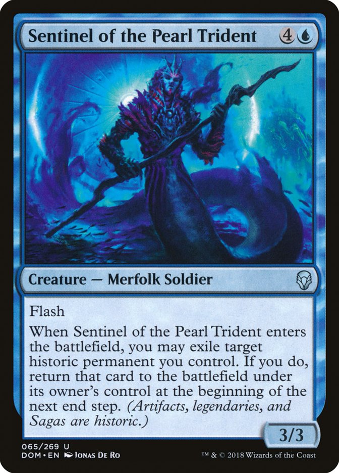 Centinela del Tridente Perla [Dominaria] 