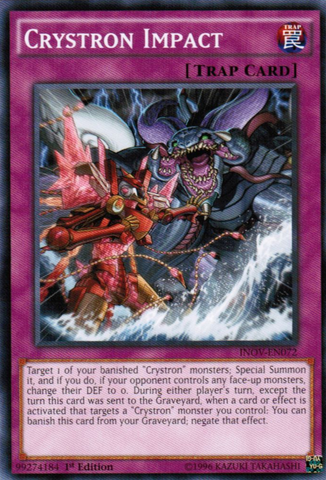 Impacto de Crystron [INOV-EN072] Común 