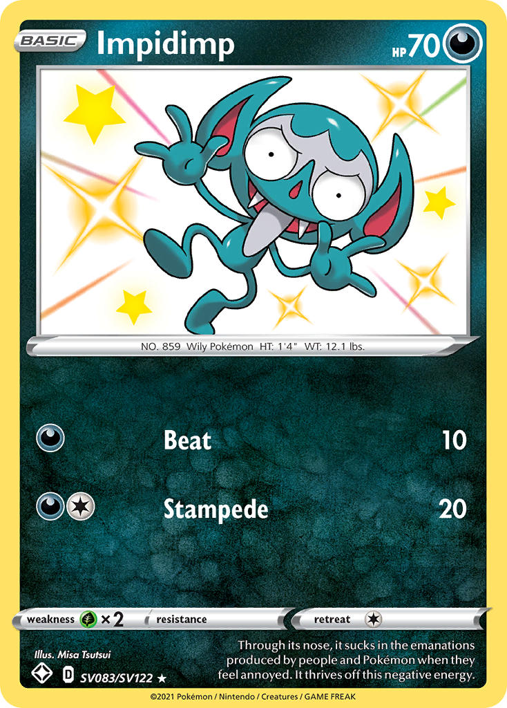 Impidimp (SV083/SV122) [Espada y escudo: Destinos brillantes] 