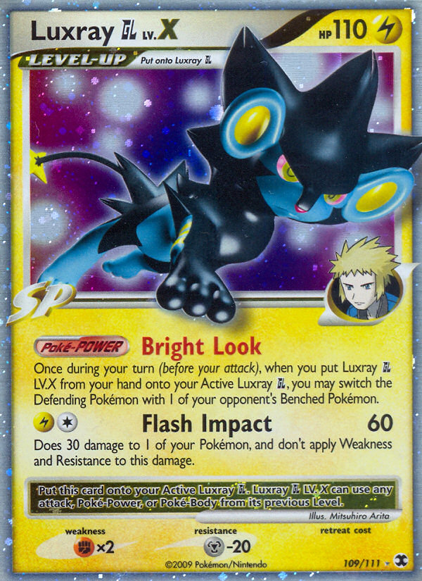 Luxray GL LV.X (109/111) [Platino: Rivales en ascenso] 
