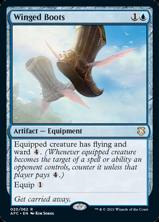 Botas aladas [Dragones y Mazmorras: Aventuras en los Reinos Olvidados Commander] 