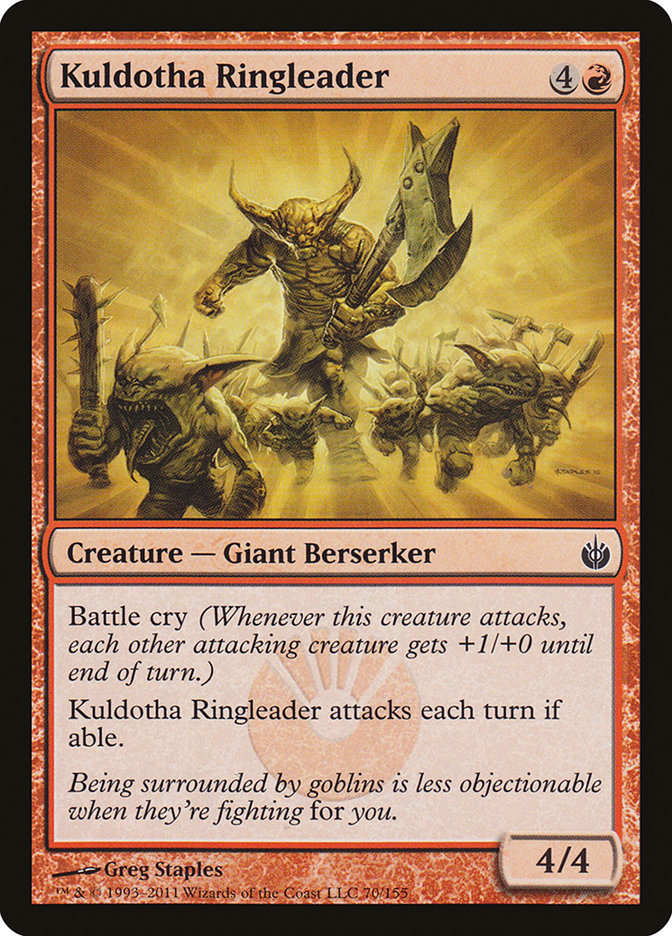 Cabecilla de Kuldotha [Mirrodin asediado] 