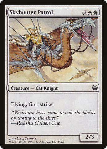 Skyhunter Patrol [Mazos de duelo: Caballeros contra dragones] 