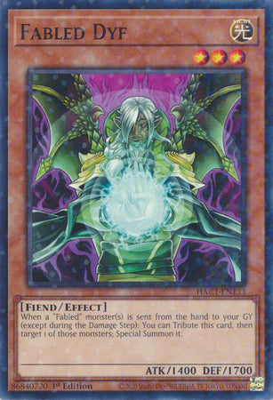 Fabled Dyf (Duel Terminal) [HAC1-EN133] Paralelo Raro 