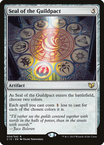 Sello del Pacto entre Gremios [Commander 2015] 