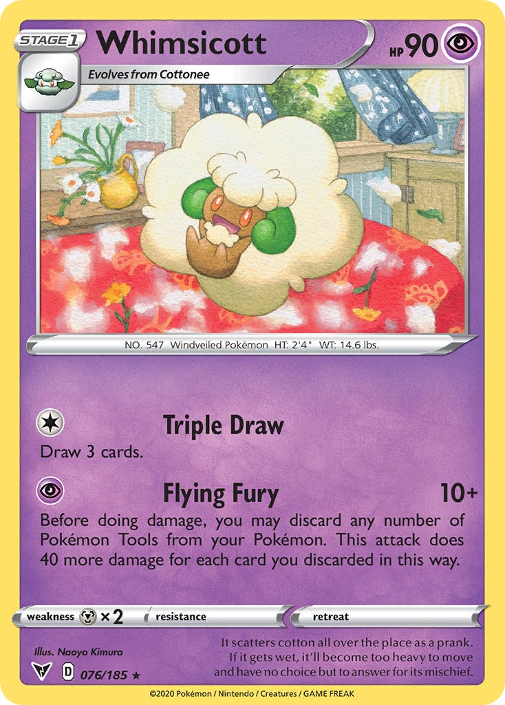 Whimsicott (076/185) [Espada y escudo: voltaje vivo] 