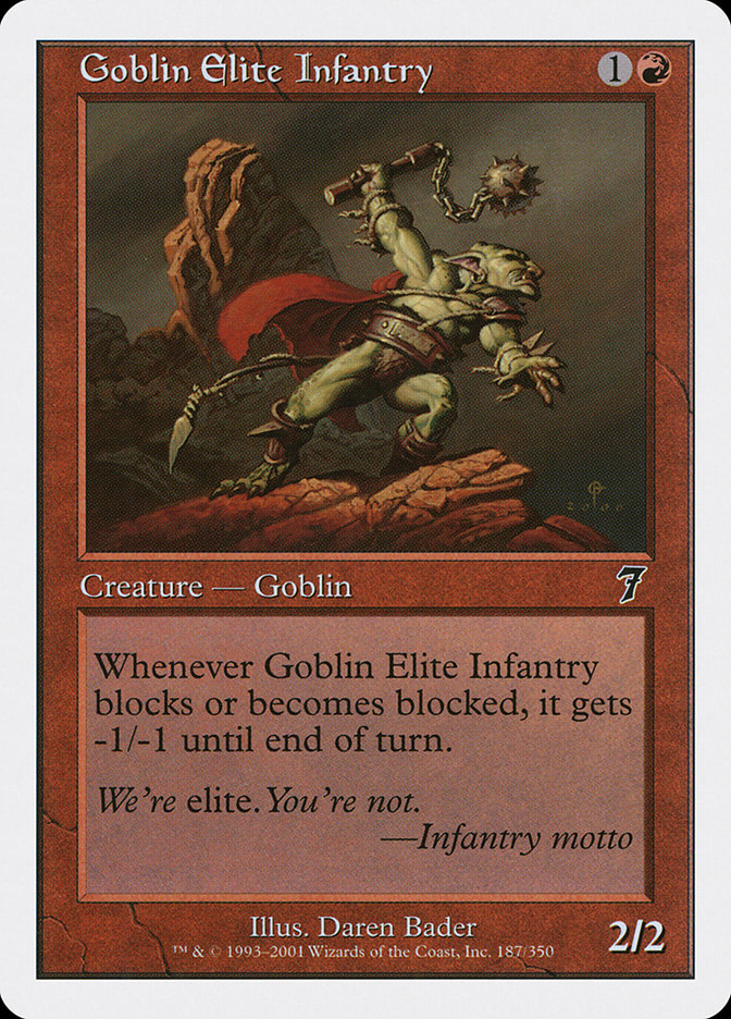 Infantería de élite goblin [Séptima edición] 