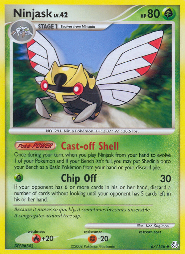 Ninjask (67/146) [Diamante y Perla: Leyendas despiertas] 