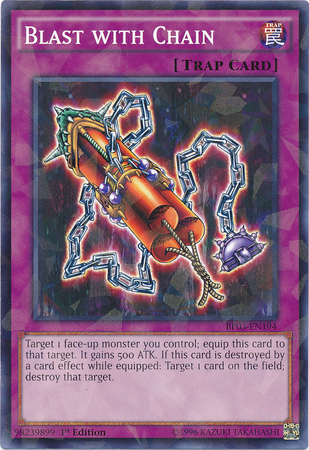 Explosión con cadena [BP03-EN194] Shatterfoil Raro 