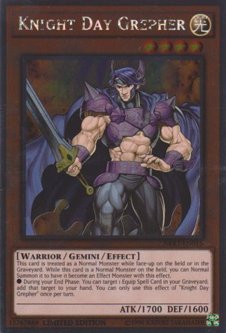 Knight Day Grepher [NKRT-EN015] Platino Raro 