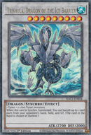 Trishula, Dragón de la Barrera de Hielo (Terminal de Duelo) [HAC1-EN054] Paralelo Raro 